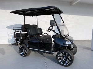 2022 Black Out Evolution Classic 4 Plus Golf Cart 02